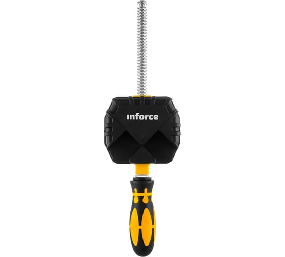 Изображение товара Угловая струбцина с одним зажимом Inforce 102 мм 06-03-45