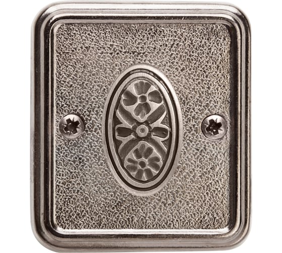 Изображение товара Завертка к ручкам VAL DE FIORI серебро ант. блест 2 шт INBK 72 PAI