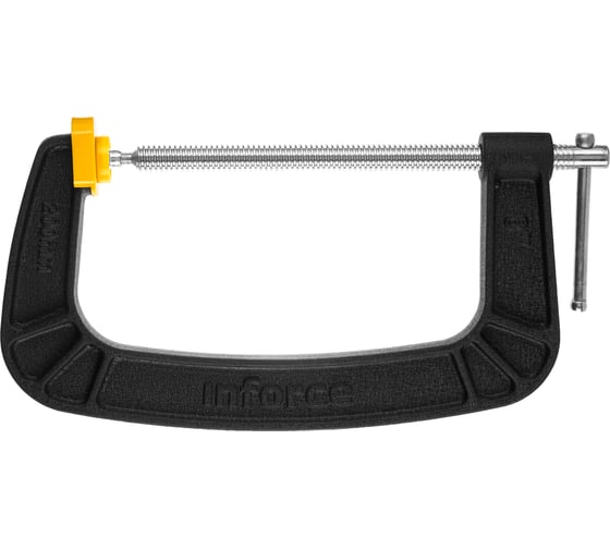 Изображение товара G-образная струбцина Inforce 210 мм 06-03-48