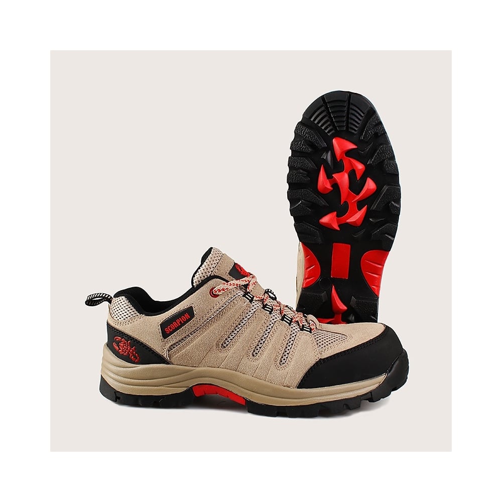 Изображение товара Полуботинки рабочие Скорпион Пионер бежевые размер 44 с защитой