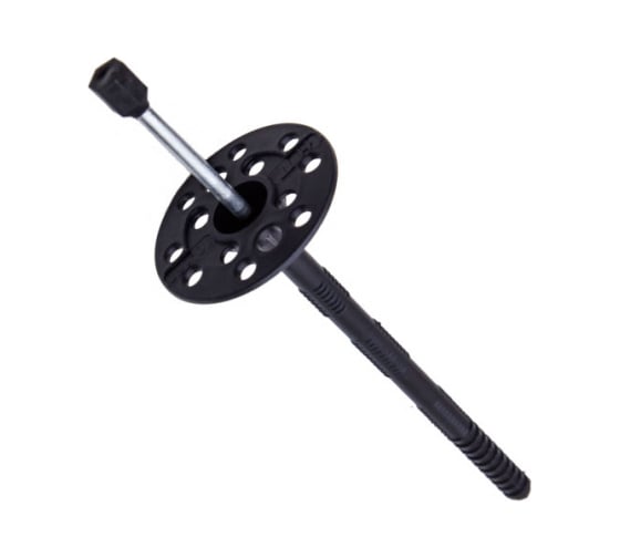 Изображение товара Дюбель гриб КРЕП-КОМП IZM LF с металлическим стержнем и термомостом 10х220 400шт гм220LF