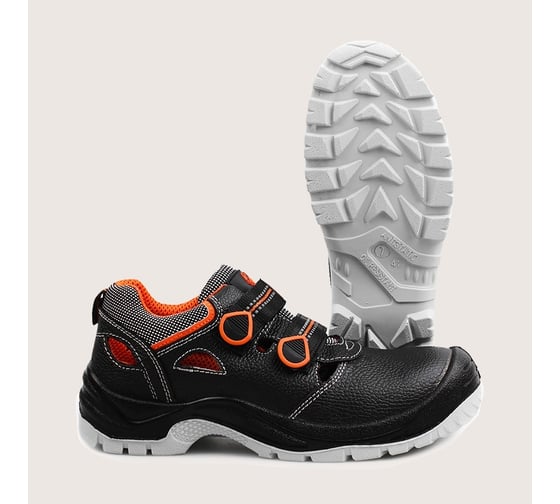 Изображение товара Полуботинки рабочие Скорпион "Премиум" с перфорацией, с ПК, черные, размер 37 1303ПК.37