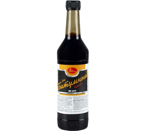 Изображение товара Битумный лак БТ-577 НОВБЫТХИМ 0,5л 2092