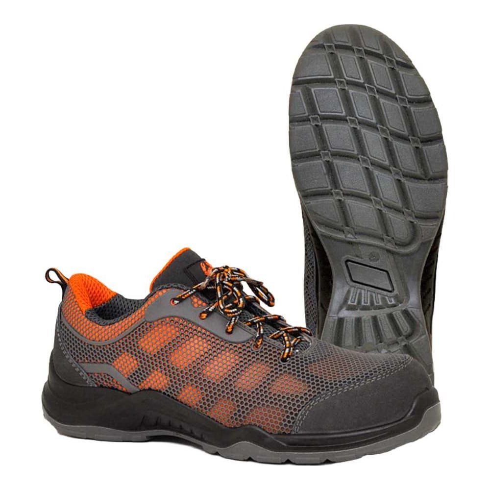 Изображение товара Полуботинки рабочие Скорпион Универсал с ПК серо-оранжевые размер 46