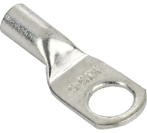 Изображение товара Наконечник медный луженый IEK jga-6-6 (тмл) (5шт/упак) UNP10-31-O-006-006-05