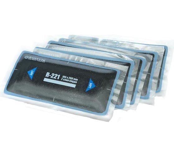 Изображение товара Пластыри ROSSVIK R-221 холодные 105 х 208/2 сл 5 шт R.221.B.5.