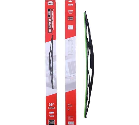 Изображение товара Щетка стеклоочистителя REDMARK Truck Line для грузовиков, 900 мм, каркасная, обратный крючок RM71236