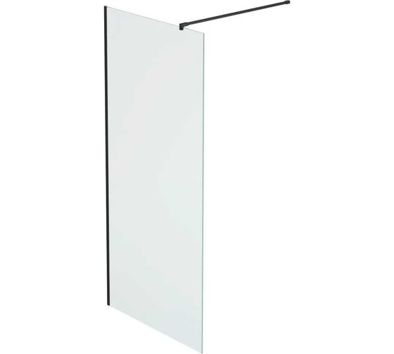 Изображение товара Душевая перегородка Mebelvann Walk In 2000x600 black BEN_602_BL_C_2000х600