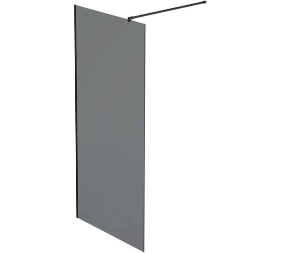 Изображение товара Душевая перегородка Mebelvann Walk In 2000x800 black BEN_602_BL_T_2000х800