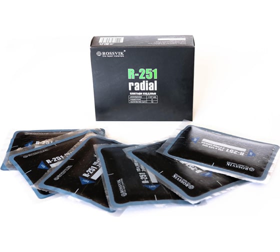 Изображение товара Пластыри ROSSVIK R-251 холодные 115 х 145/2 сл 10 шт R.251.B.10.