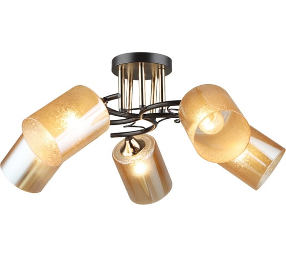 Изображение товара Потолочная люстра Мелодия Света SL5466-5 CF+GD 000066052