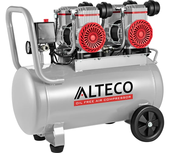 Изображение товара Безмаслянный компрессор ALTECO ACO 50L 63425