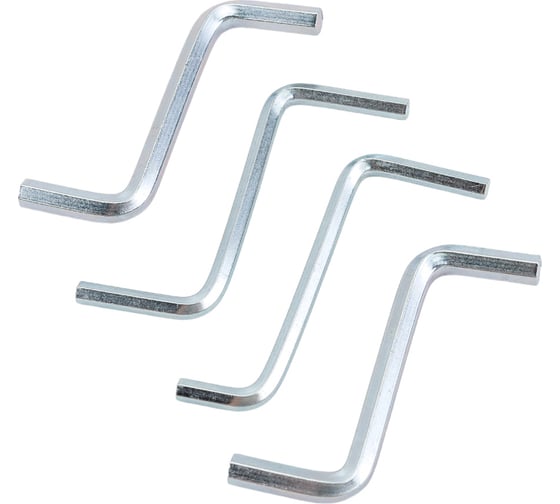 Изображение товара Ключи Z образный для мебельной стяжки SW3 и SW4 Tech-Krep/Zitar оцинкованный 4 шт 109181