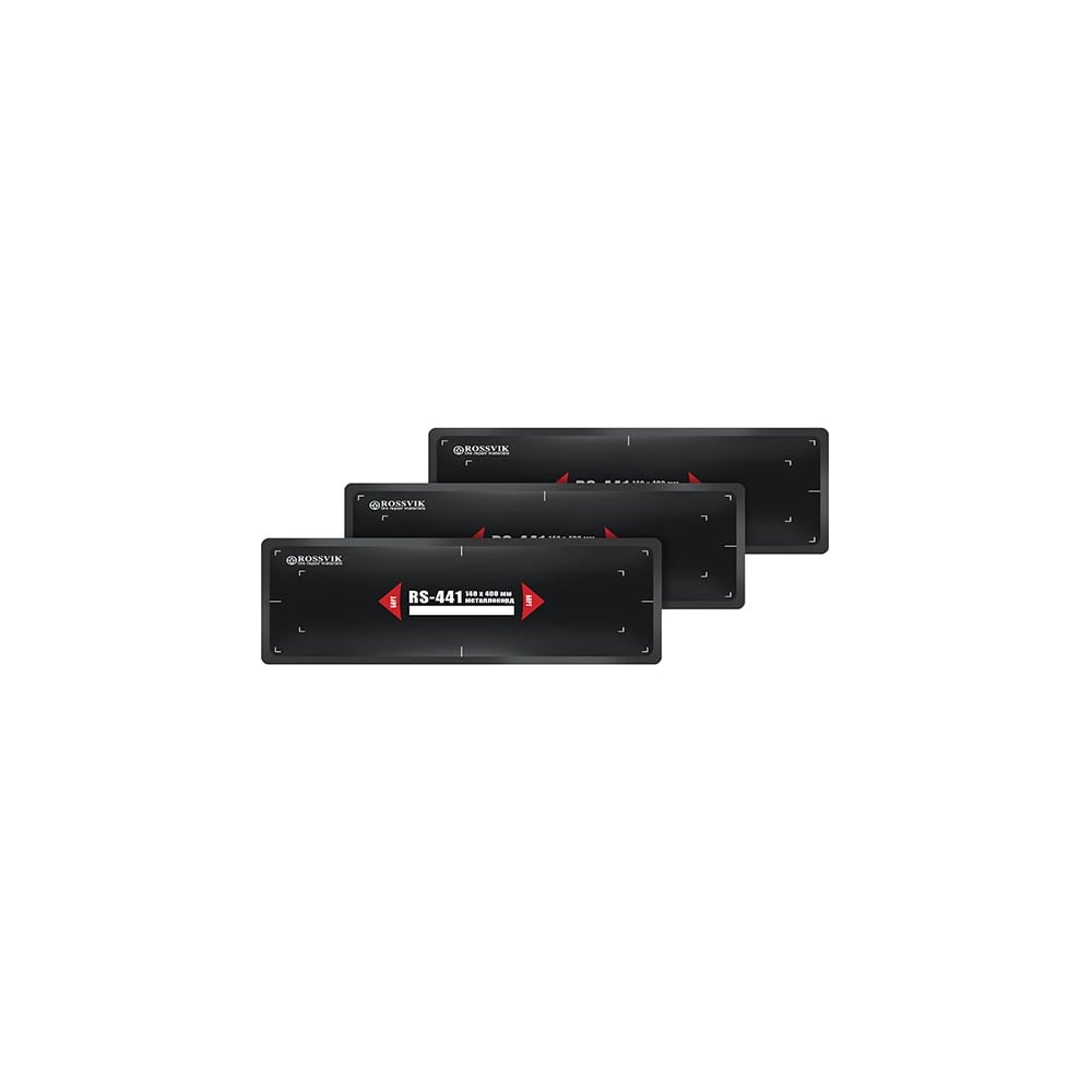 Изображение товара Пластыри ROSSVIK RS-441 термо 140x400 для грузовых и пассажирских шин, 10 шт