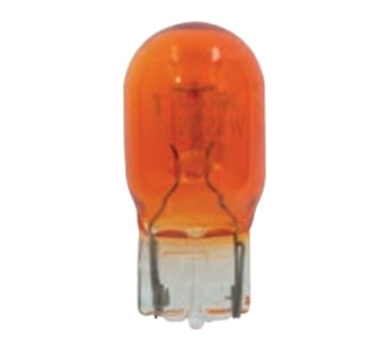 Изображение товара Автомобильная лампа МАЯК WY21W 12V 21W W3x16d ORANGE, уп-ка 10 шт, стоп, габариты на иномарки 61213бцORANGE/10