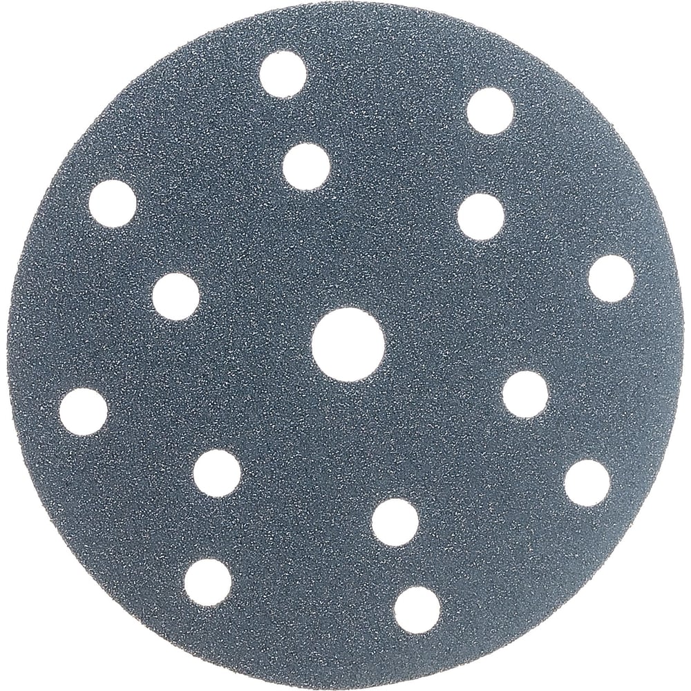 Изображение товара Круг шлифовальный PLATINUM 150 мм, 15 отв., R120, 10 шт Deerfos