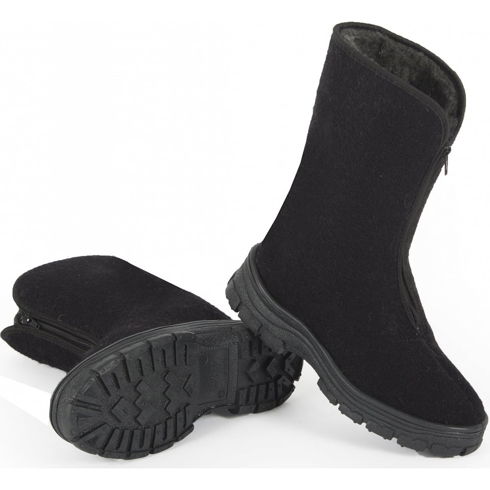 Изображение товара Женские войлочные сапоги Факел с ПВХ подошвой и молнией, размер 38