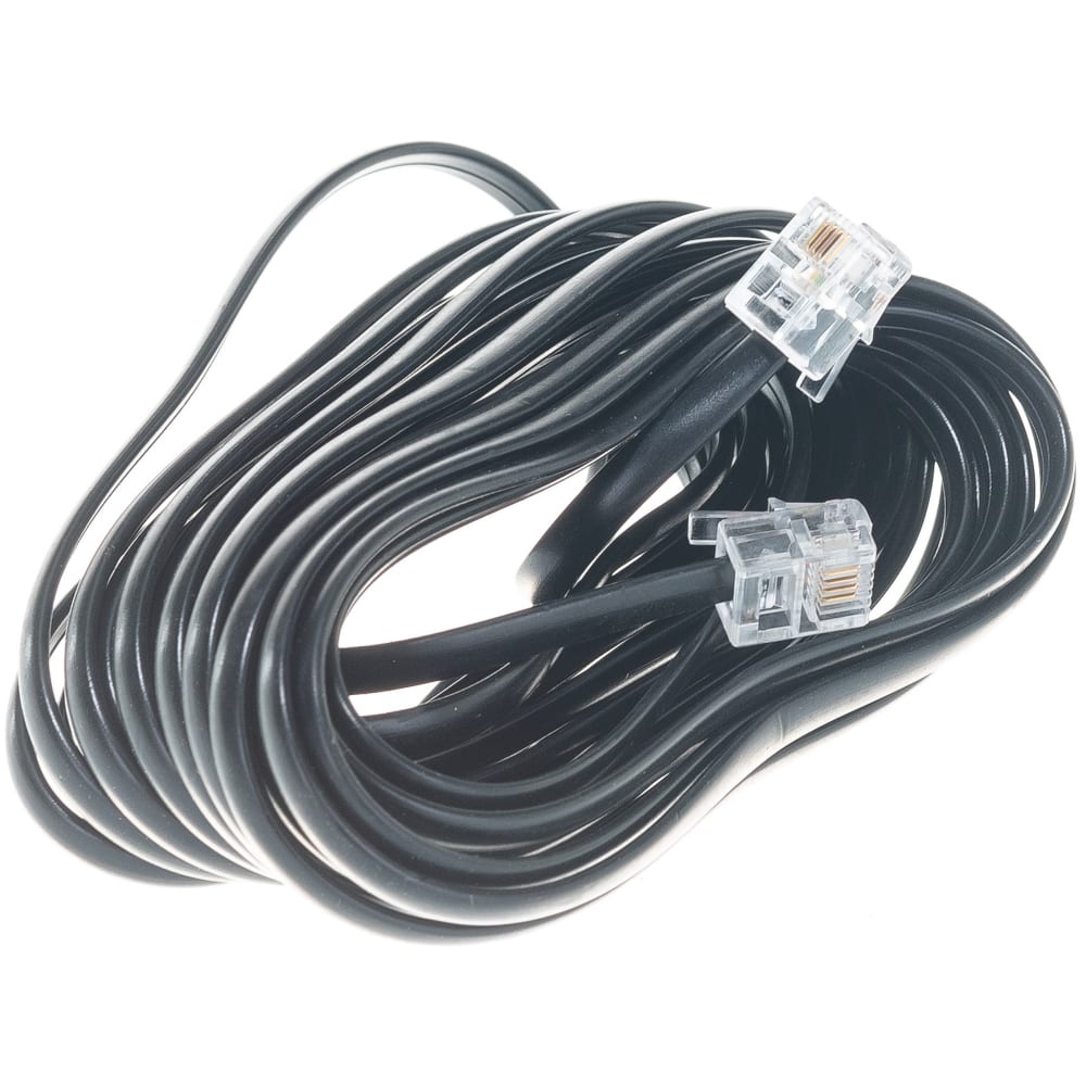 Телефонный кабель Cablexpert телефонный коннектор rexant