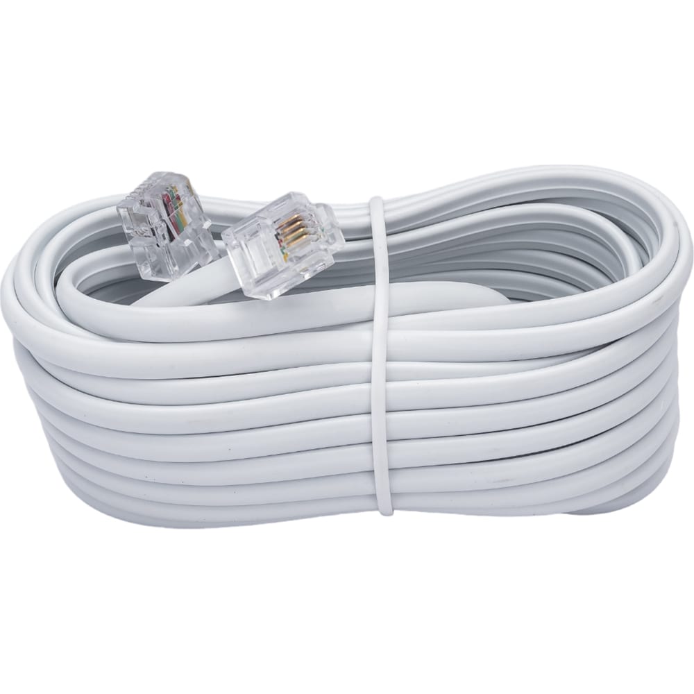 Телефонный кабель Cablexpert многожильный плоский телефонный кабель twt
