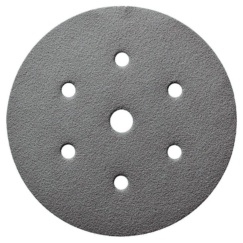 Изображение товара Круг шлифовальный PLATINUM 150 мм, 6+1 отв., Р150, 10 шт Deerfos 4673751371277