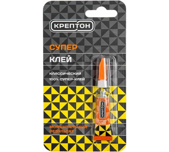 Изображение товара Cупер-клей Крептон вр1 3 г 90037