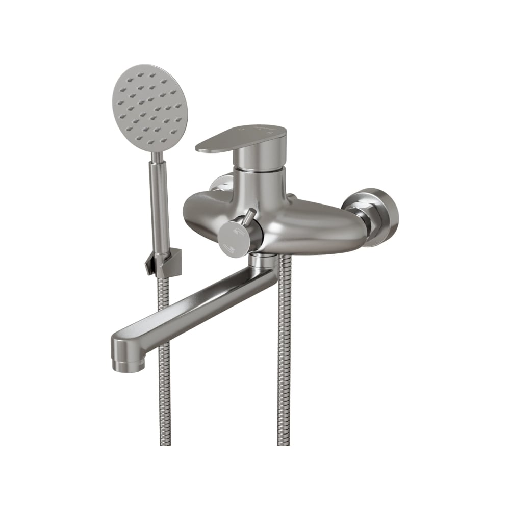 Изображение товара Смеситель для ванны и умывальника MIXLINE Steel kit 35 мм