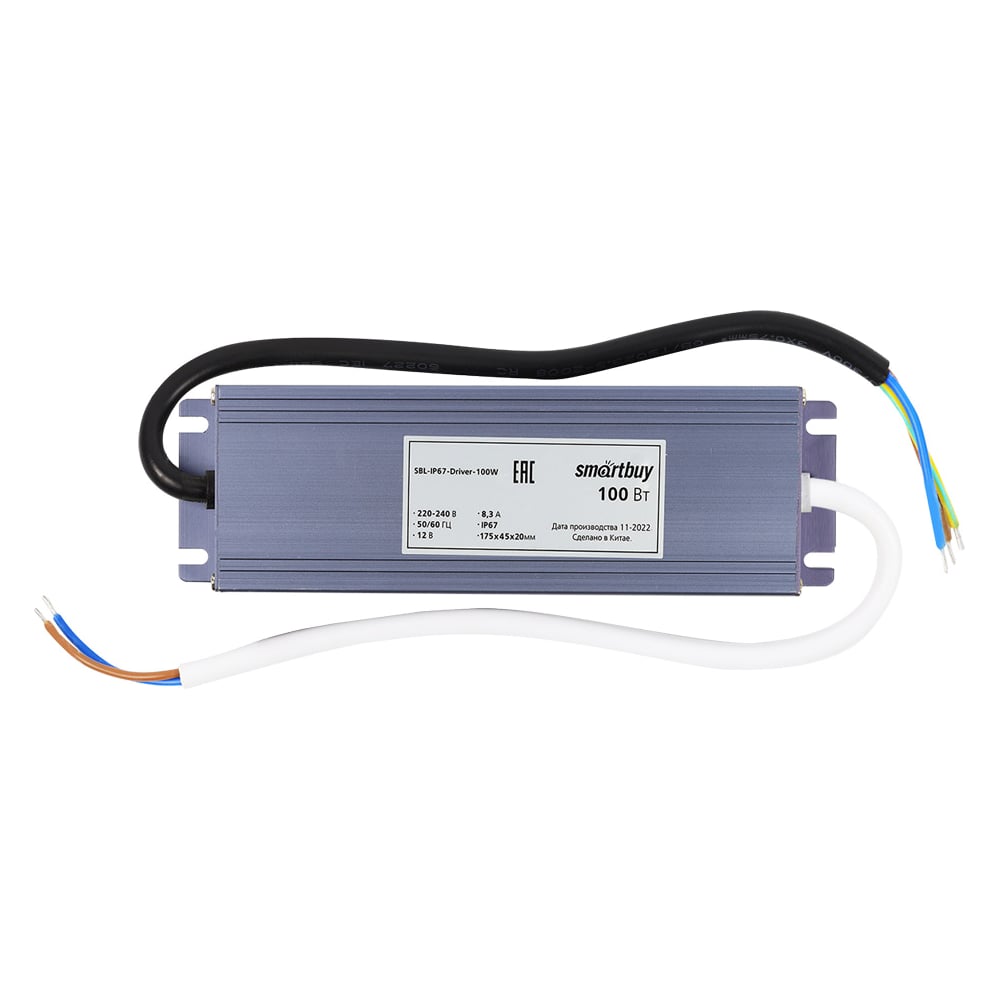 Изображение товара Драйвер для LED ленты Smartbuy LED, IP67, 100W SBL-IP67-Driver-100W