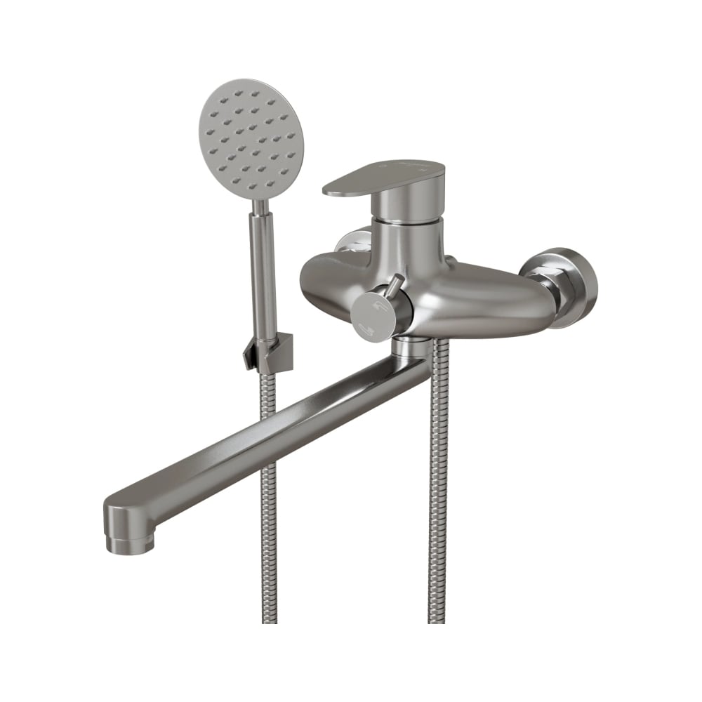 Изображение товара Смеситель для ванны и умывальника MIXLINE Steel kit с картриджем 35 мм