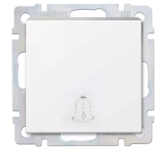 Изображение товара Кнопка звонка Smartbuy Нептун 10А, белая, SBE-05w-10-B1-0