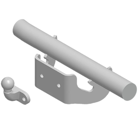 Изображение товара Фаркоп TAVIALS для ГАЗель NEXT бортовая, удлиненная база 2013- тип шара F T-GAZ-10F