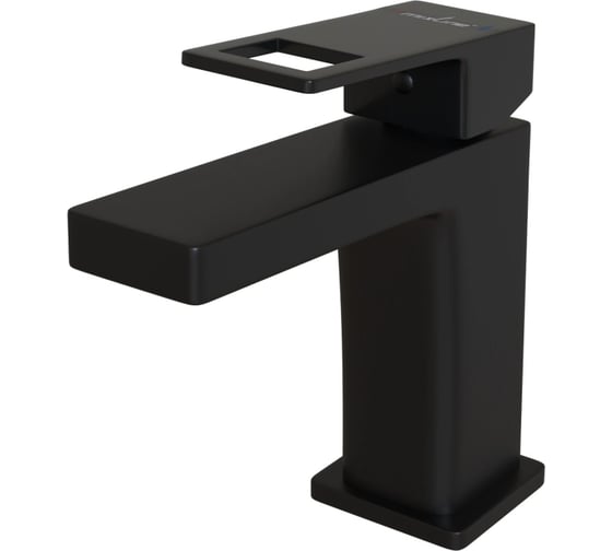 Изображение товара Смеситель для умывальника MIXLINE "Solo black" картридж 35 мм, ml34-04 553194