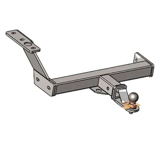 Изображение товара Фаркоп Бизон для Subaru Forester 2007-2013 тип шара E FA 0210-E(N)