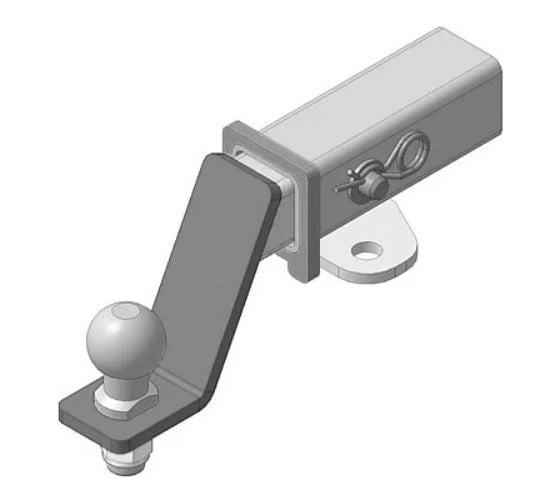 Изображение товара Фаркоп Бизон для УАЗ Patriot 2004-2015 тип шара E FA 0611-E