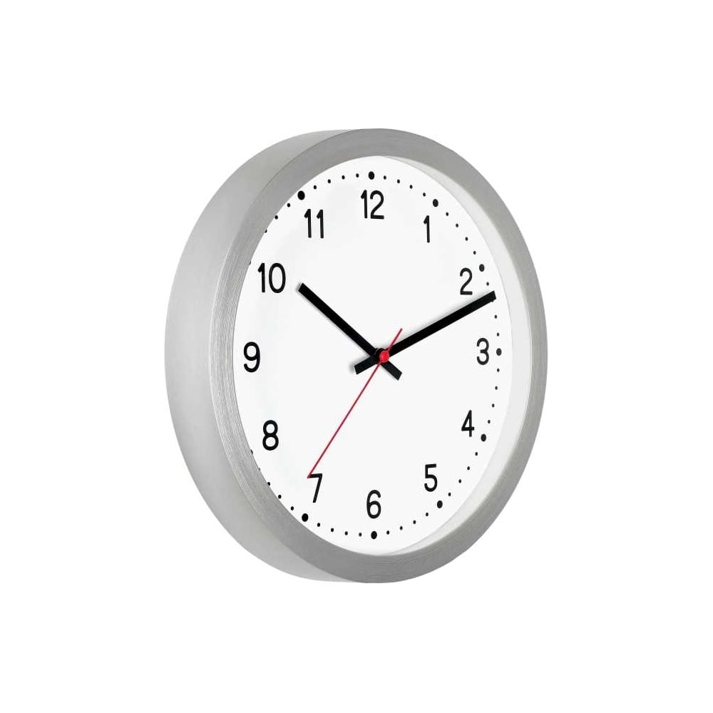 Изображение товара Настенные кварцевые часы TROYKATIME Тройка 75757701, стильный дизайн, белый циферблат