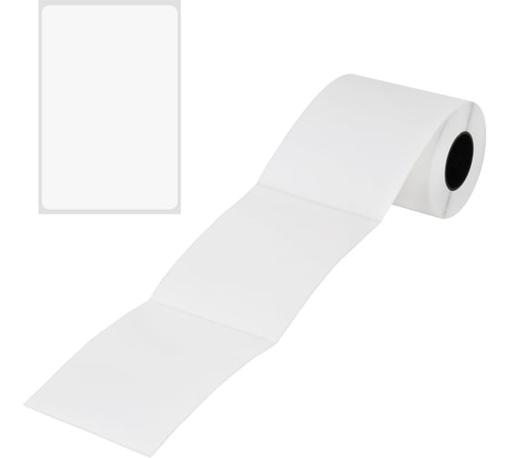 Изображение товара Этикетка термотрансферная ОФИСМАГ Полипропиленовая, 100x150 мм, 250 этикеток в ролике 115615