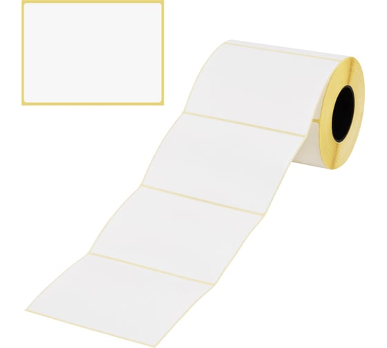 Изображение товара Этикетка термотрансферная ОФИСМАГ Полуглянец, 100x72 мм, 500 этикеток в ролике 115611