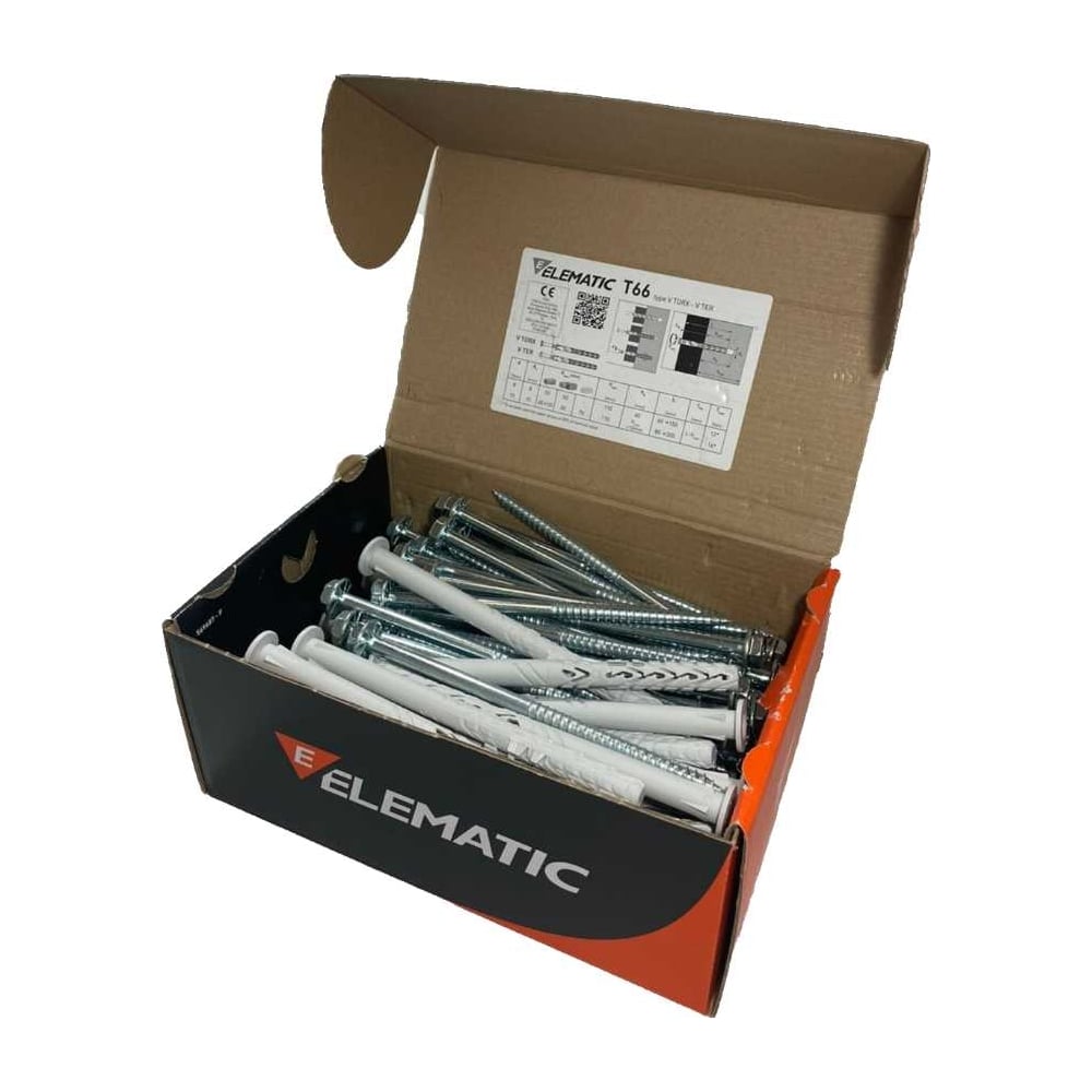 Изображение товара Дюбель фасадный Elematic TER W 10x140/90 для бетона и кирпича
