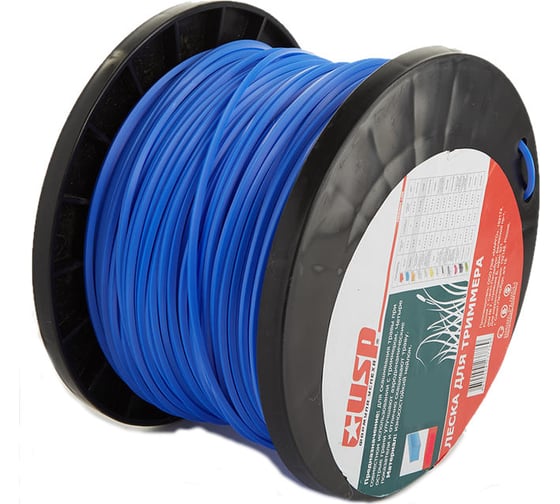 Изображение товара Леска для триммера (120 м, квадрат, 3 мм) USP 78063