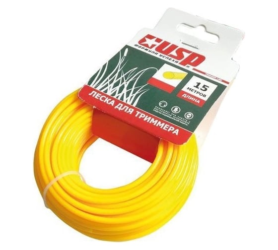 Изображение товара Леска для триммера (15 м, круг, 2.4 мм) USP 78190
