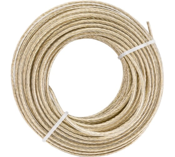 Изображение товара Леска для триммера (15 м, круг, 2.4 мм) со стальным сердечником USP 78225