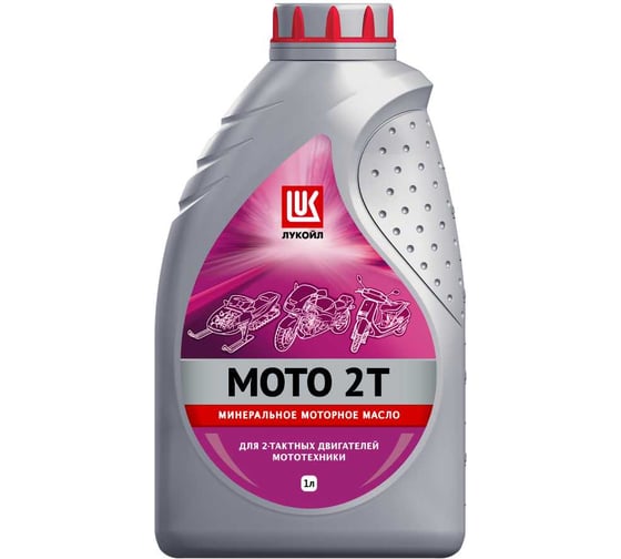 Изображение товара Моторное минеральное масло МОТО 2Т 1 л Лукойл 19556