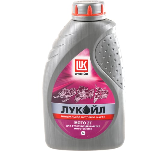 Изображение товара Моторное минеральное масло МОТО 2Т 1 л Лукойл 19556