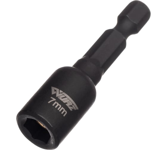 Изображение товара Бита с торцевой головкой 7x48 мм, с магнитом, 10 шт WURZ 4807