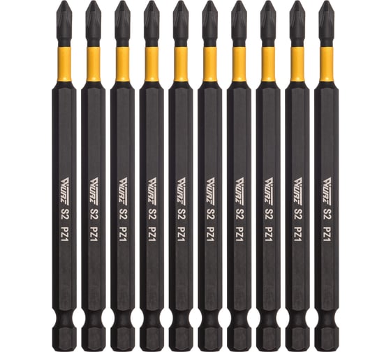 Изображение товара Бита PZ1, 100 мм, торсионная, 10 шт WURZ 3220