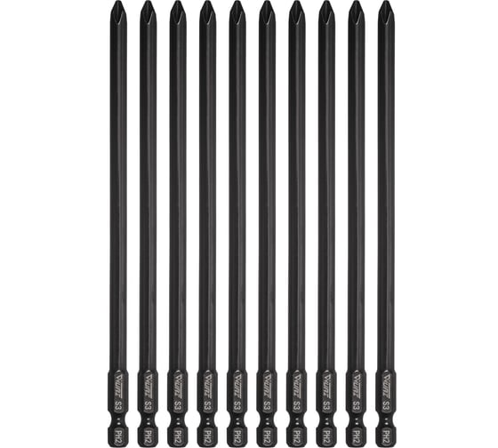 Изображение товара Бита PH2, 150 мм, 10 шт WURZ 3700