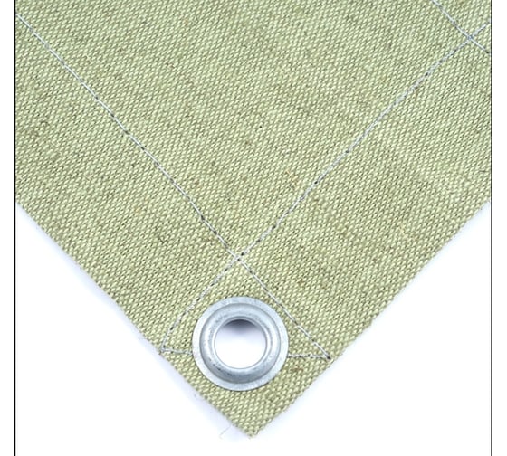 Изображение товара Полог брезентовый с огнеупорной пропиткой 3x4 метра МногоТентов 7Б380ОП3х4