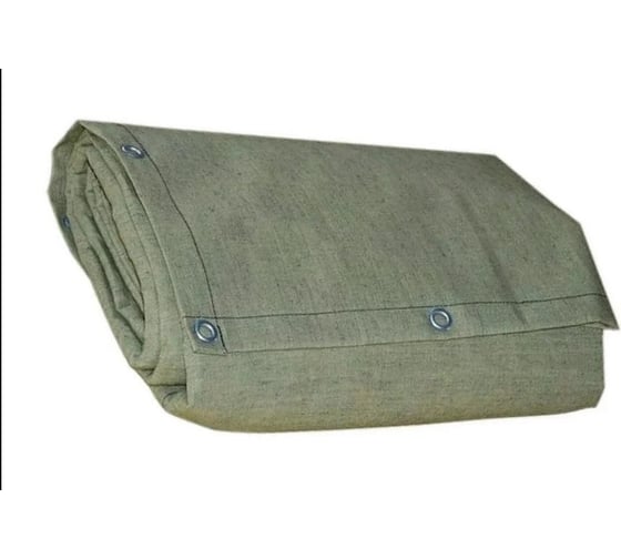 Изображение товара Полог брезентовый с огнеупорной пропиткой 3x6 метра МногоТентов 7Б380ОП3х6