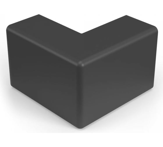 Изображение товара Внешний угол Промрукав 15x10 черный 4 шт. PR08.12879