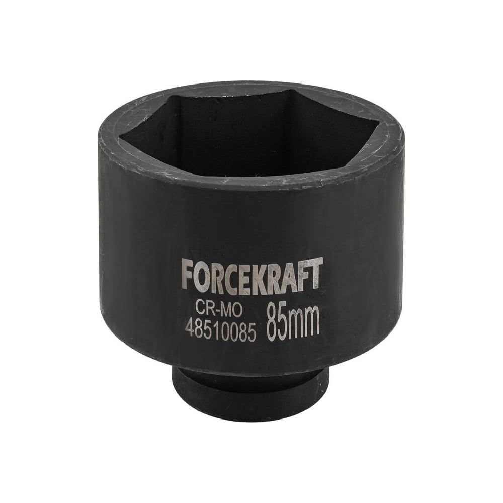 Изображение товара Головка ударная глубокая 6-гранная 85 мм, 1"DR Forcekraft FK-48510085(57430)