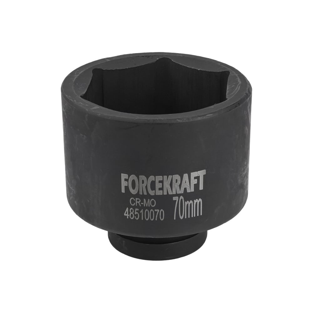 Изображение товара Головка ударная глубокая 6-гранная 70 мм 1"DR Forcekraft FK-48510070